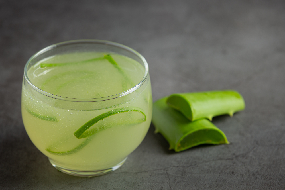 Aloe Vera drink in the morning to lose belly fat