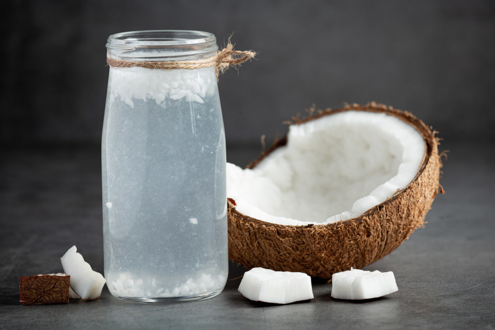 Coconut Water drink to lose belly fat in the morning